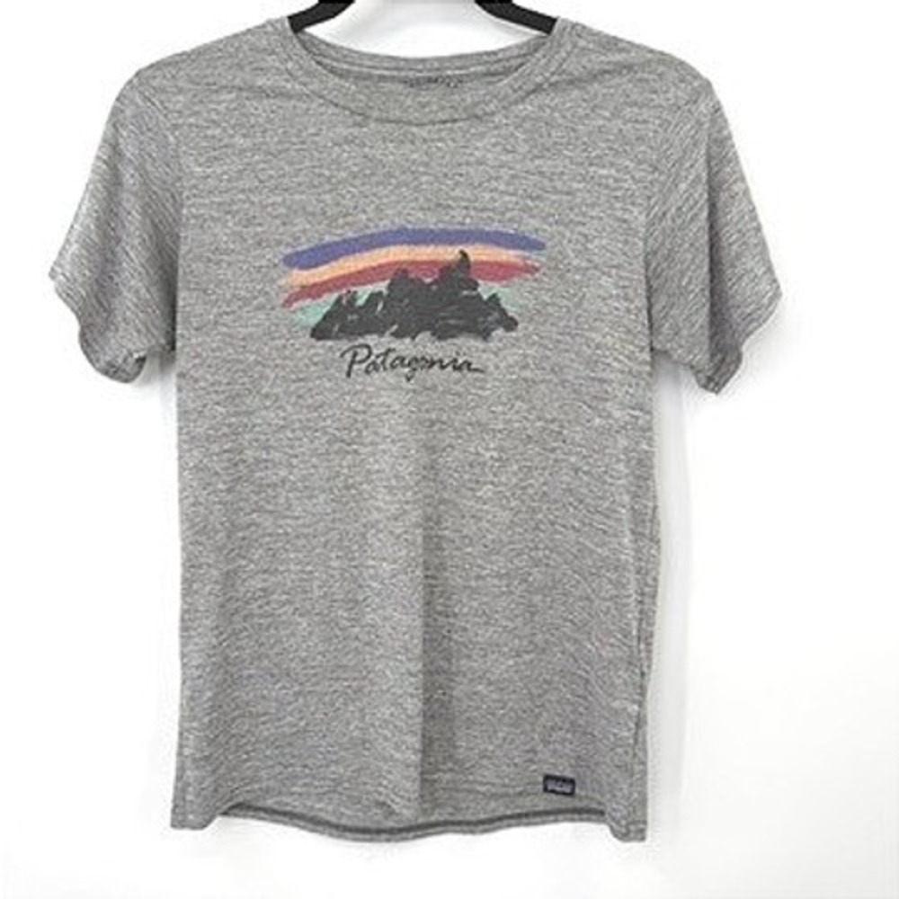 Patagonia Capilene Cool Daily‎ Graphic Shirt Women XS Hiking Gorpcore Outdoor